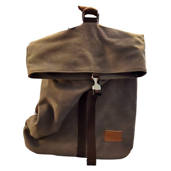 MyHozee Gray Canvas Interchangeable Shoulder Bag To Backpack w/Adjustable Strap - Picture 2 of 16